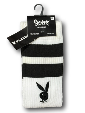 3/$20 Playboy Bunny Funny Novelty Over The Knee Socks - NWT